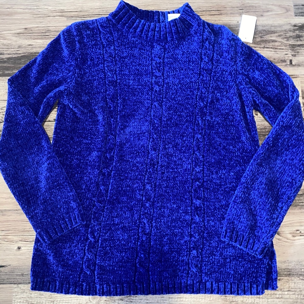 Blue Knit Sweater
